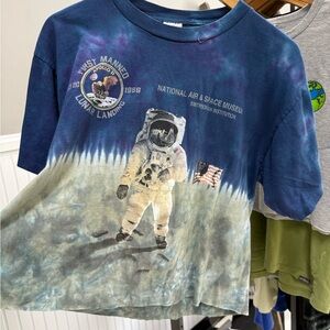 Smithsonian Astronaut Graphic Tee - Blue